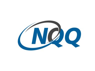 NQQ harfi yaratıcı modern zarif logo tasarımı