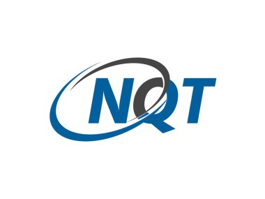 NQT harfi yaratıcı modern zarif logo tasarımı