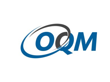 OQM harfi yaratıcı modern zarif logo tasarımı