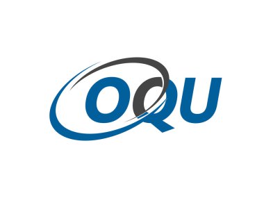 OQU harfi modern zarif logo tasarımı