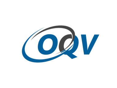 OQV harfi yaratıcı modern zarif logo tasarımı