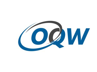 OQW harfli modern zarif logo tasarımı
