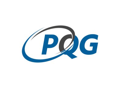 PQG harfi yaratıcı modern zarif logo tasarımı