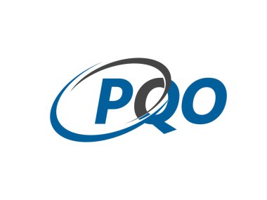 PQO harfi yaratıcı modern zarif logo tasarımı