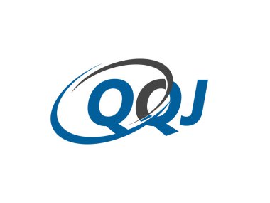 QQJ harfi yaratıcı modern zarif logo tasarımı