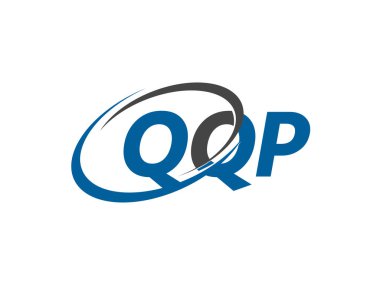QQP harfi yaratıcı modern zarif logo tasarımı