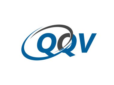 QQV harfi yaratıcı modern zarif logo tasarımı