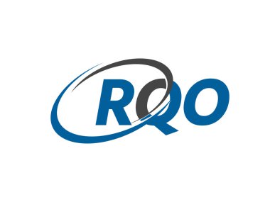 RQO harfi yaratıcı modern zarif logo tasarımı