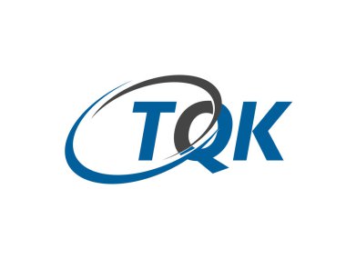 TQK harfi yaratıcı modern zarif logo tasarımı