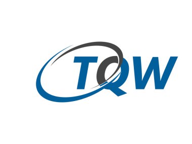 TQW harfli modern zarif logo tasarımı