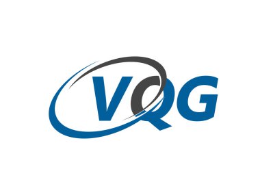 VQG harfi yaratıcı modern zarif logo tasarımı