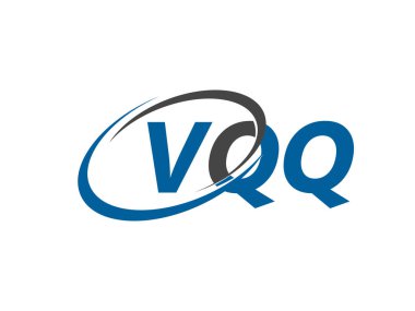VQQ harfi yaratıcı modern zarif logo tasarımı
