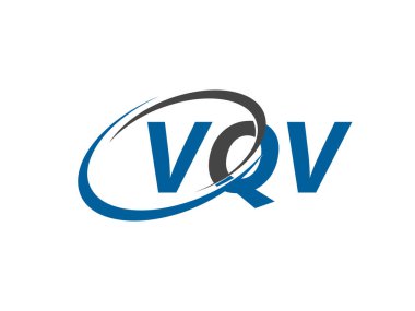 VQV harfi yaratıcı modern zarif logo tasarımı