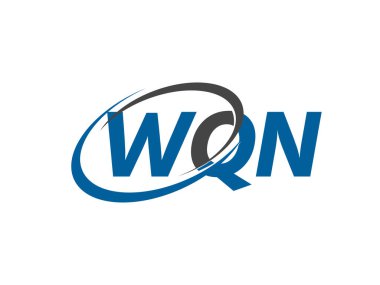 WQN harfi yaratıcı modern zarif logo tasarımı