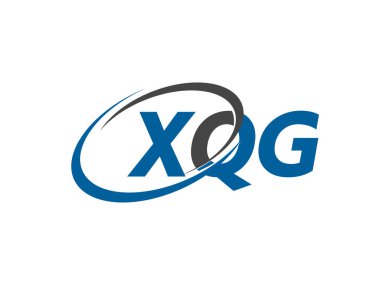 XQG harfi yaratıcı modern zarif logo tasarımı
