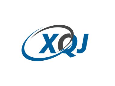 XQJ harfi yaratıcı modern zarif logo tasarımı