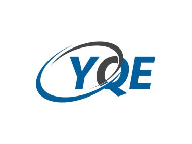 YQE harfi yaratıcı modern zarif logo tasarımı