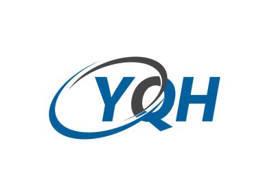 YQH harfi yaratıcı modern zarif logo tasarımı