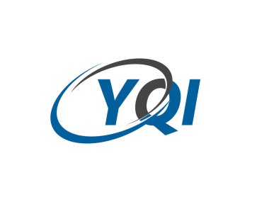 YQI harfi yaratıcı modern zarif logo tasarımı