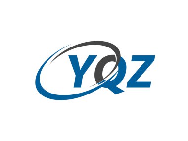 YQZ harfi yaratıcı modern zarif logo tasarımı