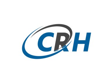CRH harfi modern zarif logo tasarımı