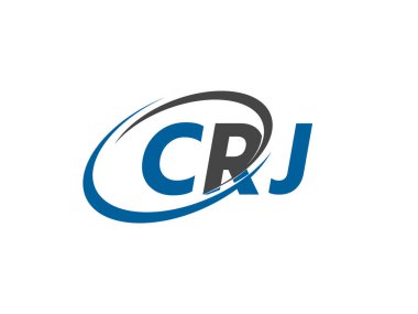 CRJ harfi modern zarif logo tasarımı