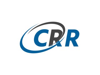 CRR harfi modern zarif logo tasarımı