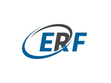 ERF harfi modern zarif logo tasarımı