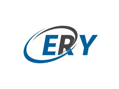 ERY mektup yaratıcı modern zarif logo tasarımı