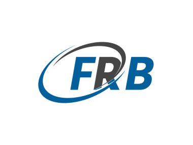 FRB harfi yaratıcı modern zarif logo tasarımı