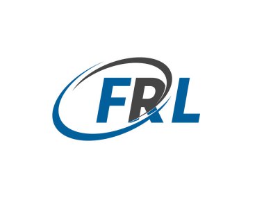 FRL harfi modern zarif logo tasarımı