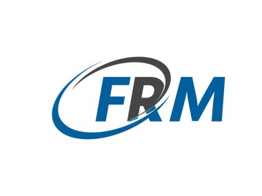 FRM harfi yaratıcı modern zarif logo tasarımı