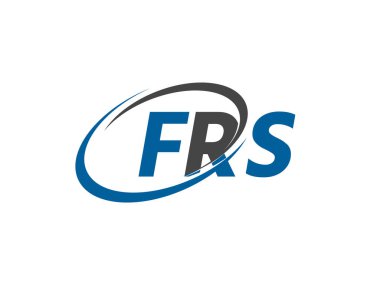 FRS harfi yaratıcı modern zarif logo tasarımı