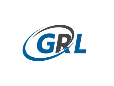 GRM harfi yaratıcı modern zarif logo tasarımı
