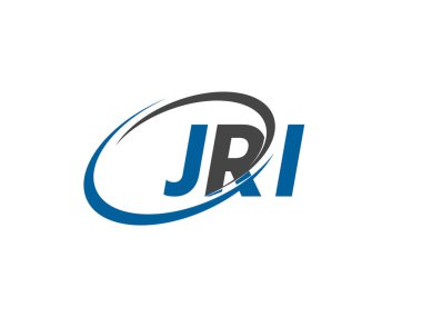 Jri yaratıcı logo tasarımı vektör çizimi