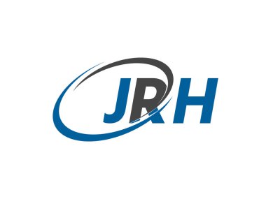 jrh yaratıcı logo tasarımı vektör çizimi