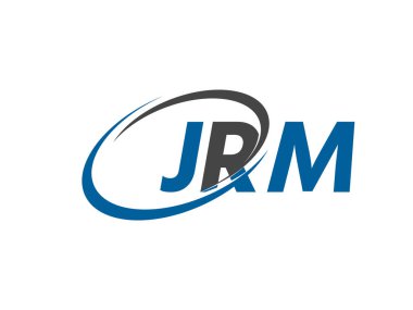 jrm yaratıcı logo tasarımı vektör çizimi