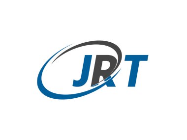 jrt yaratıcı logo tasarımı vektör çizimi