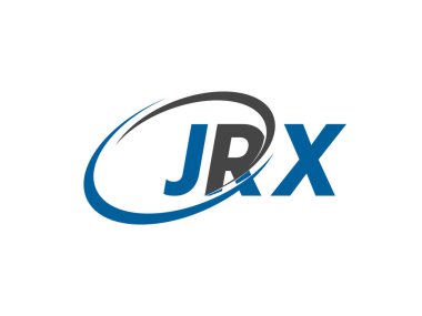 jrx yaratıcı logo tasarımı vektör çizimi
