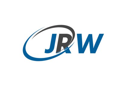 jrw yaratıcı logo tasarımı vektör çizimi