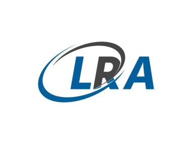 lra yaratıcı logo tasarımı vektör çizimi