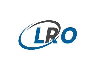 lro yaratıcı logo tasarımı vektör çizimi