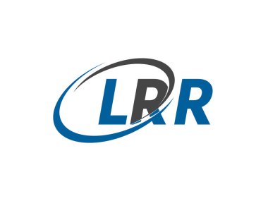 lrr yaratıcı logo tasarımı vektör çizimi