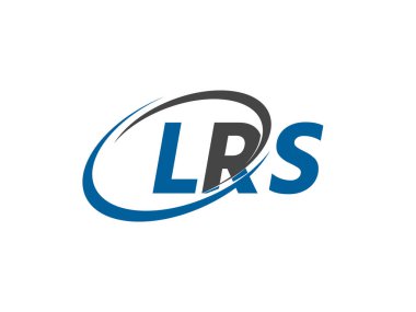 lrs yaratıcı logo tasarımı vektör çizimi