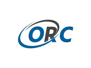 orc yaratıcı logo tasarımı vektör çizimi