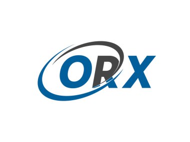 orx yaratıcı logo tasarımı vektör çizimi