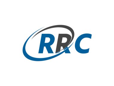 RRC harfi yaratıcı modern zarif logo tasarımı