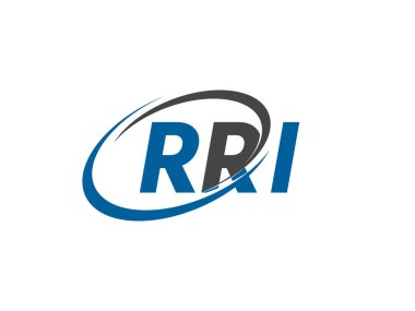 RRI harfi yaratıcı modern zarif logo tasarımı