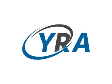 YRA harfi modern zarif logo tasarımı