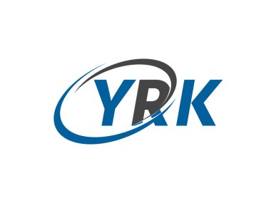 YRK harfi yaratıcı modern zarif logo tasarımı